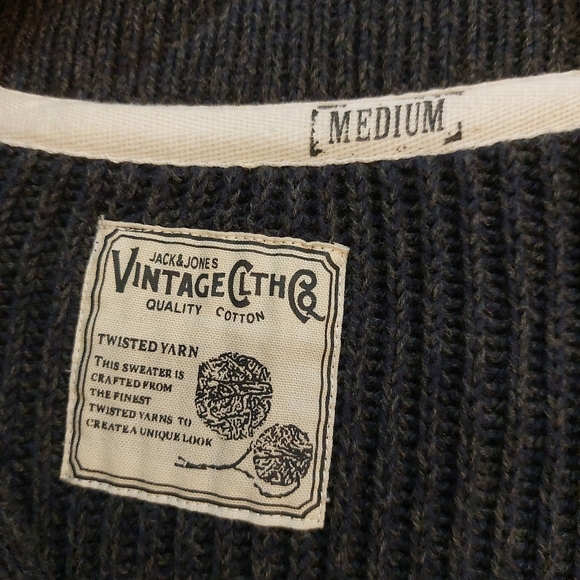 Jack & Jones knit cardigan size M - Picture 4 of 8